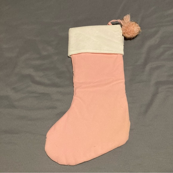 Stephen Joseph Embroidered Holiday Christmas Stocking Pink Unicorn - Picture 4 of 4